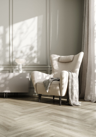 Кварцевый ламинат Fargo Бевел Английская ёлка Дуб Бристоль 33-6191-36